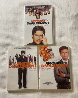 Arrested Development Seasons 1-3 DVD Lot (8-Disc Set)